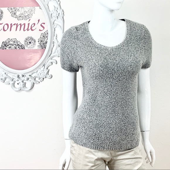 Gap / Gray Navy Blue Knit Sweater - Picture 2 of 8